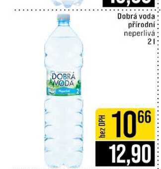 Dobrá voda přírodní neperlivá 2l