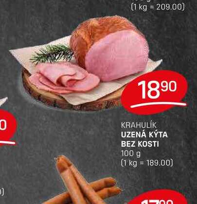 UZENÁ KÝTA BEZ KOSTI 100 g 