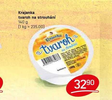 Krajanka tvaroh na strouhání 140 g 
