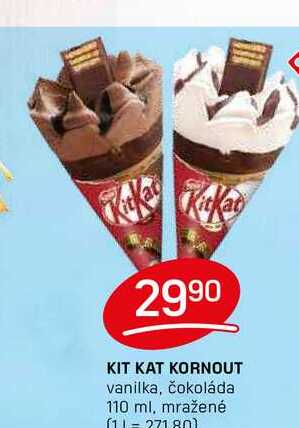 KIT KAT KORNOUT vanilka, čokoláda 110 ml, mražené