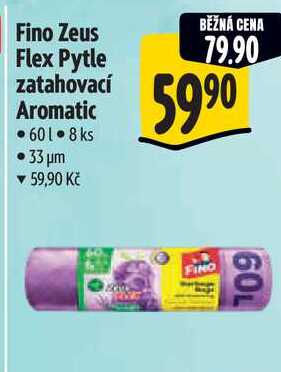 Fino Zeus Flex Pytle zatahovací Aromatic 60 l, 8 ks