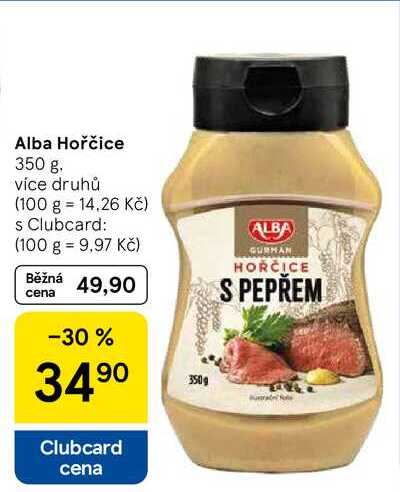 Alba Hořčice, 350 g