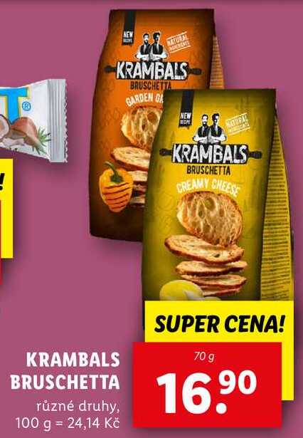 KRAMBALS BRUSCHETTA, 70 g