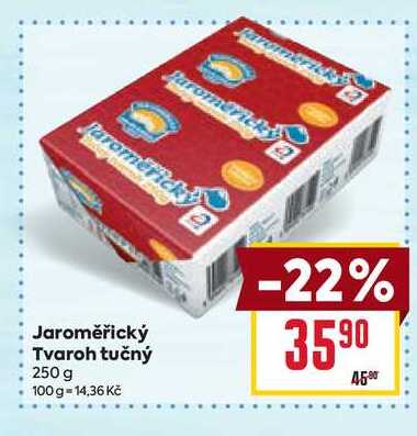 Jaroměřický Tvaroh tučný 250 g 