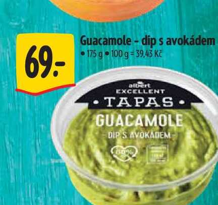 Guacamole - dip s avokádem 175 g 
