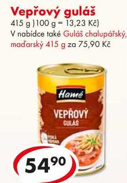 Vepřový guláš, 415 g