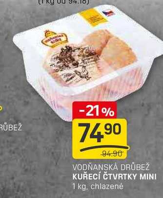 KUŘECÍ ČTVRTKY MINI 1 kg, chlazené 