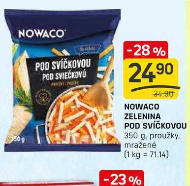 NOWACO ZELENINA POD SVÍČKOVOU 350 g