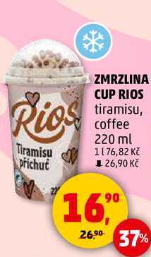 ZMRZLINA CUP RIOS tiramisu, 220 ml 