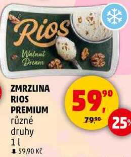 ZMRZLINA RIOS PREMIUM různé druhy, 1 l 