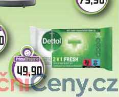 DETTOL dezinfekční ubrousky ruce&povrchy 15ks 