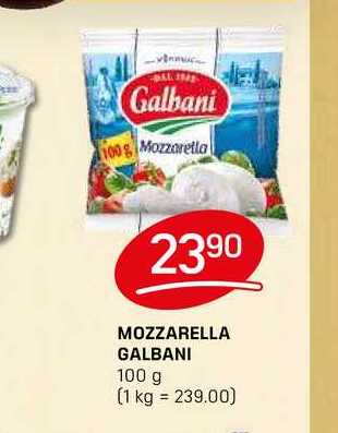 MOZZARELLA GALBANI 100 g 