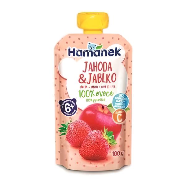 Hamánek 100% Jahoda, jablko
