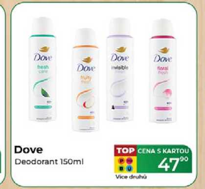 Dove Deodorant 150ml  