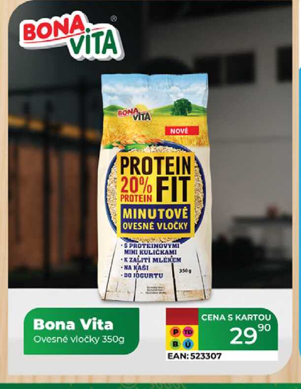 Bona Vita Ovesné vločky 350g  