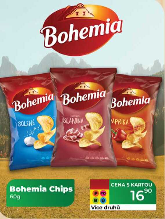 Bohemia Chips 60g 