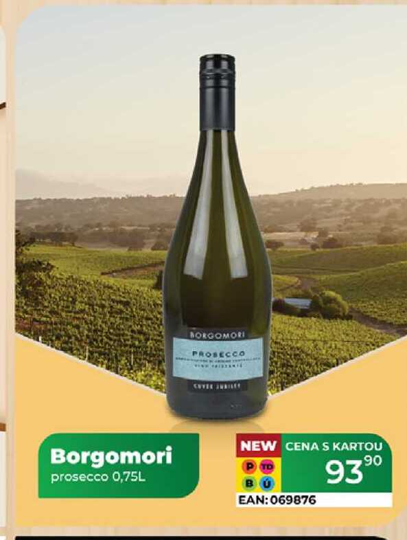 Borgomori prosecco 0,75L 