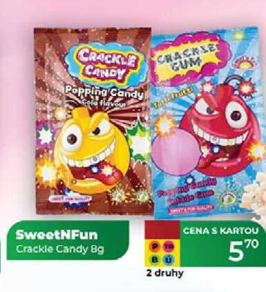 SweetNFun Crackle Candy 8g