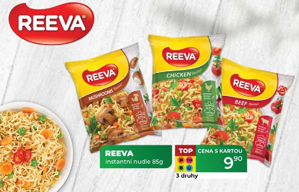 REEVA instantní nudle 85g 
