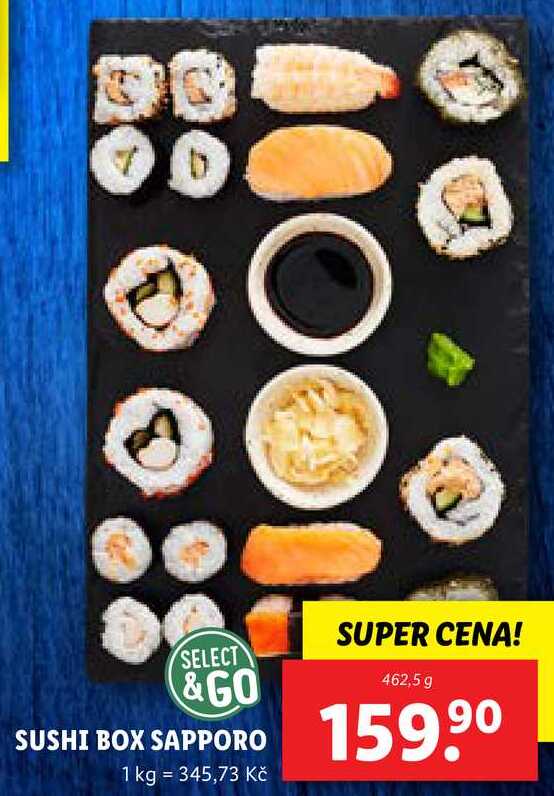 SUSHI BOX SAPPORO, 462,5 g