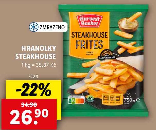 HRANOLKY STEAKHOUSE, 750 g