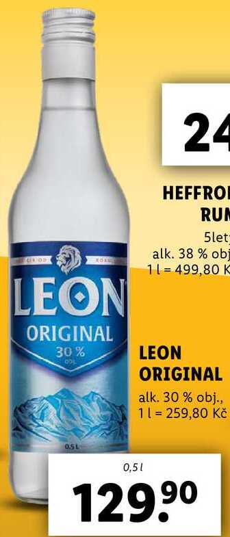 LEON ORIGINAL, 0,5 l