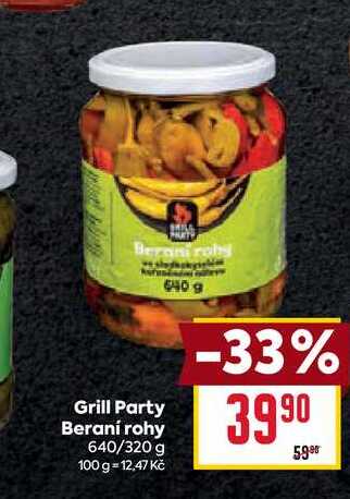 Grill Party Beraní rohy 640/320 g 