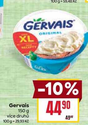 Gervais 150 g 