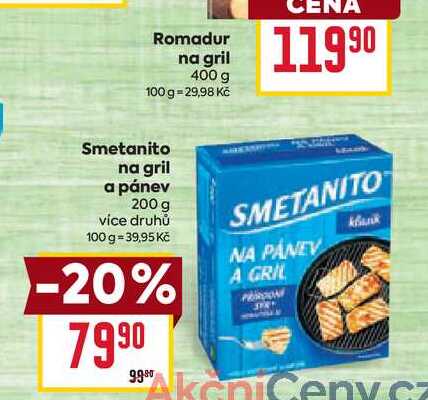 Smetanito na gril a pánev 200 g 