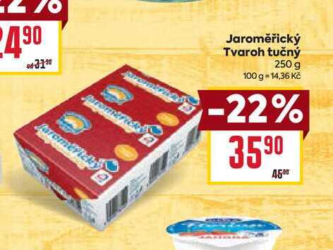 Jaroměřický Tvaroh tučný 250 g 