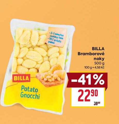 BILLA Bramborové noky 500 g 
