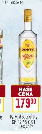 Dynybyl Special Dry Gin 37,5% 0,5l