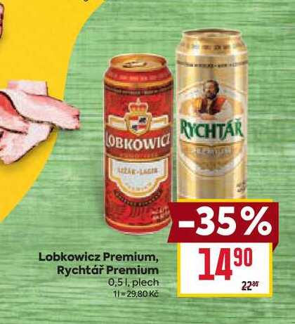 Lobkowicz Premium, Rychtář Premium 0,51, plech