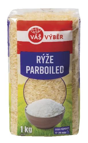VÁŠ  VÝBĚR Rýže parboiled, 1 kg