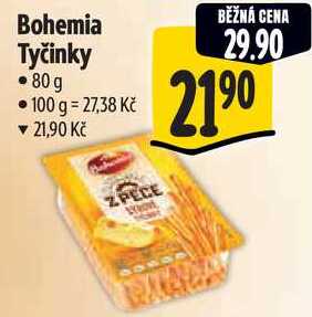 Bohemia Tyčinky, 80 g