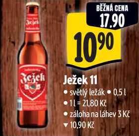Ježek 11, 0,5 l