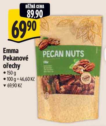 Emma Pekanové ořechy, 150 g