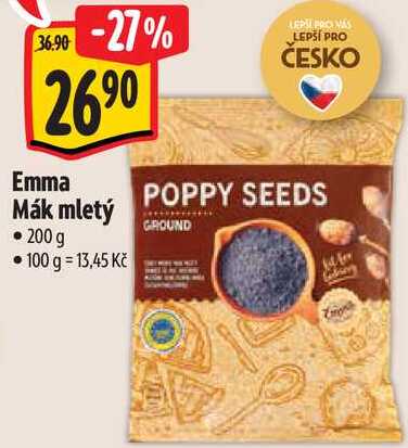 Emma Mák mletý, 200 g 