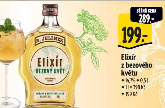 Elixír z bezového květu, 0,5 l