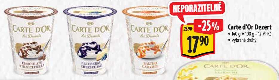 Carte d'Or Dezert, 140 g