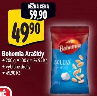 Bohemia Arašídy, 200 g