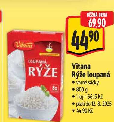 Vitana Rýže loupaná 800 g