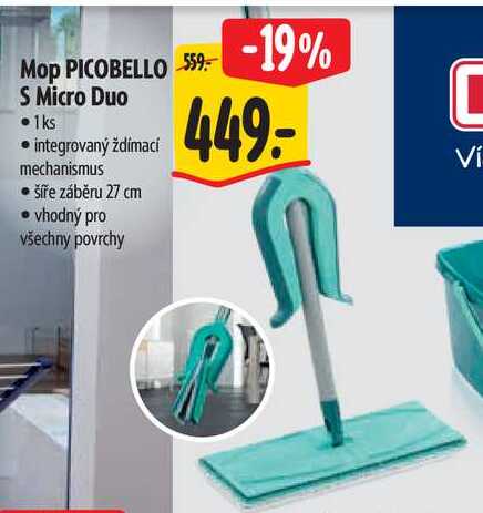 Mop PICOBELLO S Micro Duo 