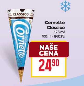 Cornetto Classico 125 ml 