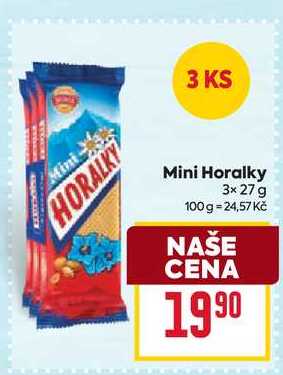 Mini Horalky 3x 27 g
