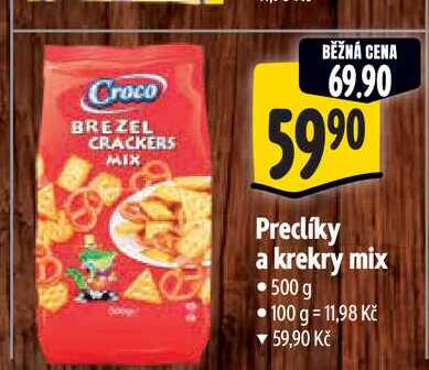   Predlíky a krekry mix 500 g 