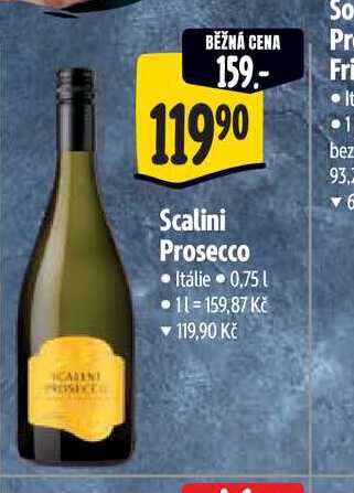   Scalini Prosecco  0,75 l
