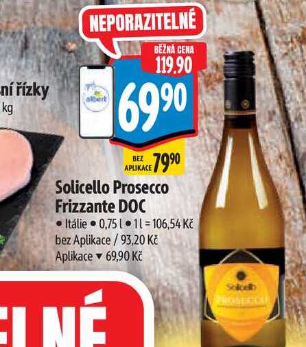  Solicello Prosecco Frizzante DOC  