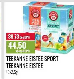 TEEKANNE EISTEE SPORT, TEEKANNE EISTEE 18x2,5g 
