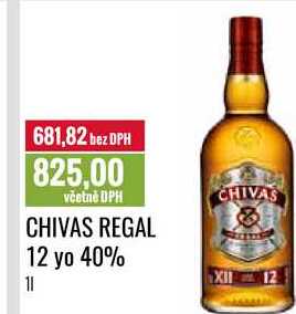 CHIVAS REGAL 12 yo 40% 1l